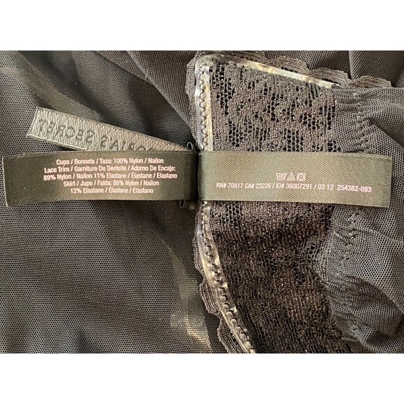 VICTORIA'S SECRET The LACIE & Robe Set Size L BABYDOLL NIGHTIE CHEMISE LINGERIE - Picture 15 of 16